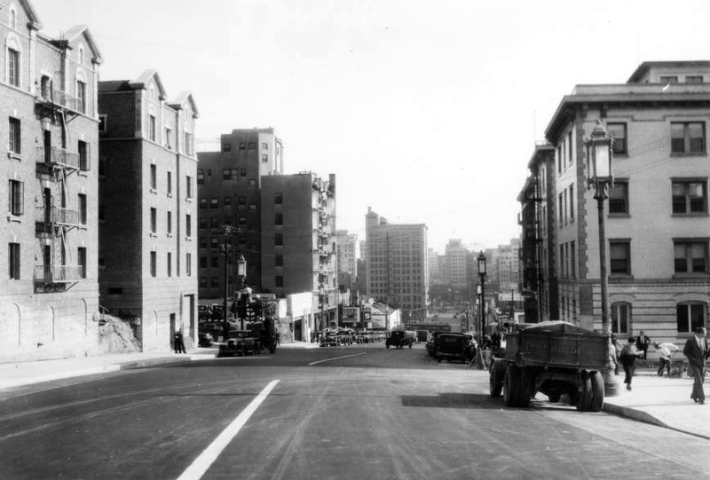 Illustration for article titled L.A.'s 1930s Extension of Wilshire Blvd. Left Urban Scars